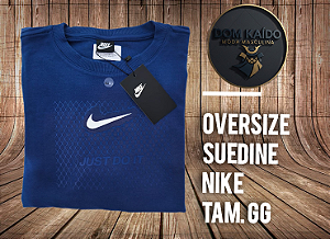 Camiseta Oversized Suedine Tam. GG
