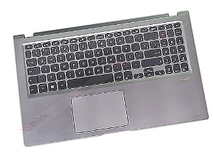 Carcaça Base Touch e Teclado Asus Vivobook X1500E