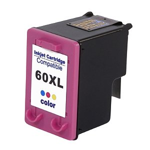 Cartucho De Tinta 60XL Para HP, 12.5ml, Colorido - LD500060/901/675XL