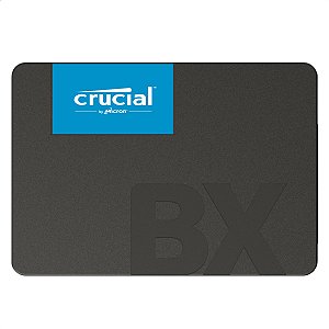 SSD SATA III, Cap 1TB, 2.5", Crucial BX500, Leitura: 540MB/s, Gravação: 500MB/s - CT1000BX500SSD1
