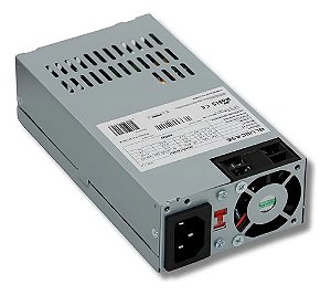 Fonte ATX Slim Flex 1U 200W, Bluecase, Bivolt Manual, Sem Cabo, Prata, OEM - BLU200-FXCM1U