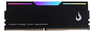 Memória RAM Gamer Para Desktop DDR4, 8GB, 3200MHz, Rise Mode AURA, ARGB, Com Dissipador, CL19, Preto - RM-D4AB-8G-3200AR