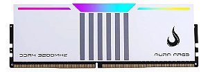 Memória RAM Gamer Para Desktop DDR4, Cap 16GB, 3200MHz, Rise Mode AURA, ARGB, Com Dissipador, CL19, Branca - RM-D4AW-16G