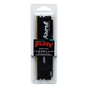Memória RAM Gamer Para Desktop DDR5, Cap 16GB, 5600MHz, Kingston FURY BEAST, Com Dissipador, CL40, Preto - KF556C40BB-16