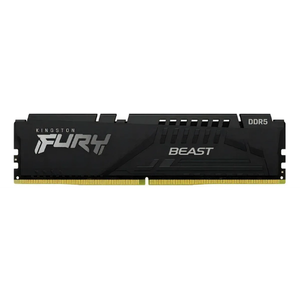Memória RAM Gamer Para Desktop DDR5, Cap 32GB, 5600MHz, Kingston FURY BEAST, Com Dissipador, CL40, Preto, KF556C40BB2-32