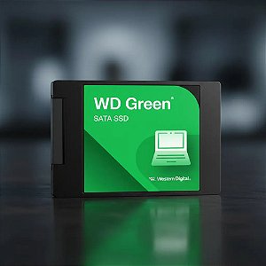 SSD SATA III, 240GB, WD Green, 2.5", Leitura: 545MB/s, Gravação: 430MB/s - WDS240G3GOA
