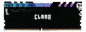 Memória RAM Gamer Para Desktop DDR5, Cap 16GB, 6000MHz, Clanm, ARGB, Com Dissipador, CL40, Preto