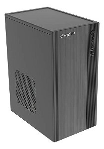 Gabinete Office Com Fonte 200W, Keytime SMARTCASE, Micro-ATX/ITX, Preto - KYT00043