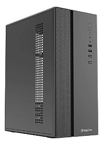 Gabinete Office, Keytime NEO, Micro-ATX/ITX, Preto - KYT00046