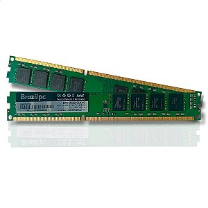 Memória RAM Para Desktop DDR3, 8GB, 1333MHz, Brazil PC, CL9, Verde, OEM - BPC1333D3CL9/8G