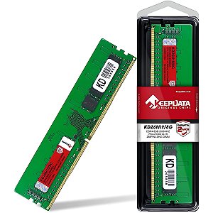 Memória RAM Para Desktop DDR4, 8GB, 2666MHz, Keepdata, CL19, Verde - KD26N19/8G