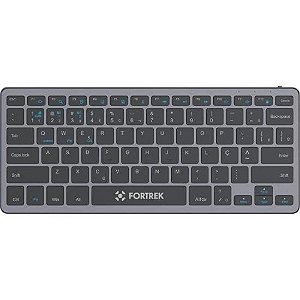 Teclado Office Fortrek KB11 Compact Bluetooth Preto