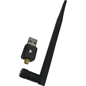 Adaptador USB Sem Fio 2.4ghz Antena 2dBi 5+