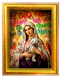 Camiseta Santa do Rolê