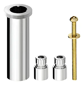 Prolongador De Registro Deca Cromado 20mm Extensor Para Acabamento