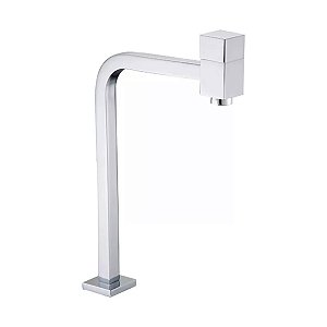 Dc-tf-6625a Torneira Banheiro Link Quadrada Alta 90º Cromada