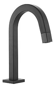 Dc1601p Torneira Banheiro Abre Fecha Bico Preto Fosco Baixa