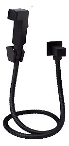 Mf9842 Ducha HigiÊnica Completa Quadrada Preto Fosco