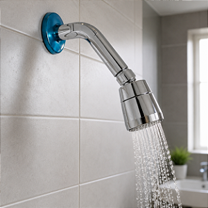 Ducha Chuveiro Para Banheiro Articulado Com Braço Cromado De Parede Luxo