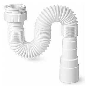 Sifão Sanfonado 4 Em 1 Universal Branco Luconi