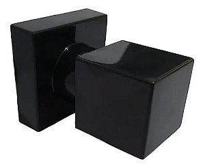 Acabamento Quadrado Pressão Gaveta Deca Abs Preto