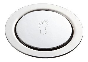 Ralo Click Redondo 150x150mm Cromado