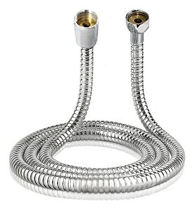 Engate Mangueira Flexível Para Ducha Higênica Em Aço Inox 1/2" 2,00 metros