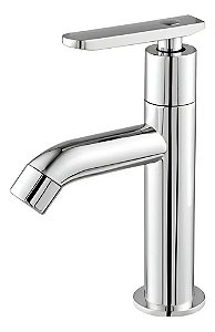 Torneira para Banheiro e Lavatório de Mesa ABS Cromado 1/4 de Volta