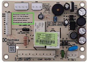 Placa Eletrônica de Potência Bivolt para Refrigerador Electrolux - Cód. 64500437 | SKU 108231