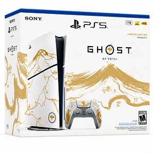Console Sony Playstation 5 Slim Ghost of Yotei Edição Limitada 4K 1TB SSD