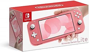 Console Nintendo Switch Lite 32GB Rosa Coral HDH-S-PAZAA