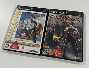 Kit God Of War 1 e 2 Japonês