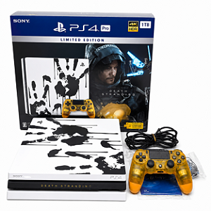 Console Playstation 4 PRO EdiçãoDeath Stranding Modelo CUH-7200B