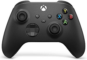 CONTROLE XBOX SERIES X/S CARBON BLACK - NOVO LACRADO