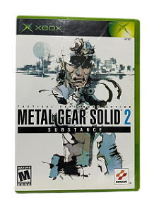 METAL GEAR SOLID 2 SUBSTANCE - XBOX (USADO)
