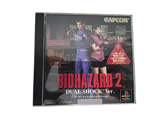 BIOHAZARD RESIDENT EVIL 2 Dual Shock Ver. – PS1 JAPONÊS (USADO)