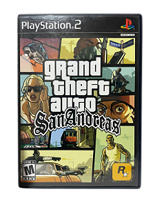 GRAND THEFT AUTO SAN ANDREAS – PS2 (USADO)