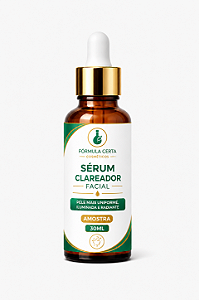 SERUM CLAREADOR FACIAL 30ML - AMOSTRA