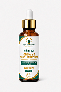 SERUM GHK-cu + ACIDO HIALURÔNICO - AMOSTRA 30ML