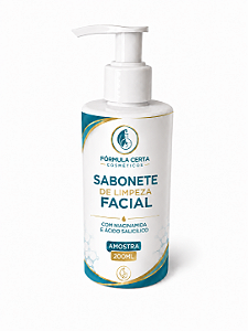 SABONETE DE LMPEZA FACIAL 200ML AMOSTRA