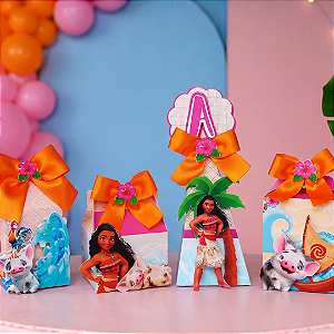 Kit Festa Moana |Linha Topázio |Lembrancinhas Personalizadas