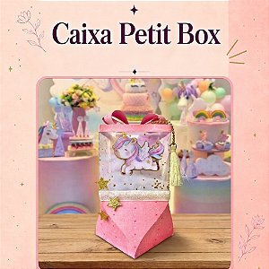 Kit Festa |Linha Diamante | Caixa Petit Box | Lembrancinhas Personalizadas |Premium