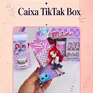 Kit Festa |Linha Diamante | Caixa Tiktak Box | Lembrancinhas Personalizadas