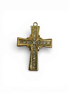Pingente Cruz com Strass - Modelo 1