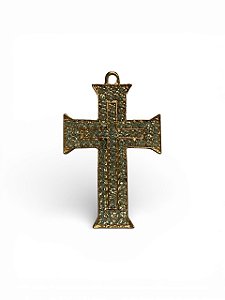Pingente Cruz com Strass Modelo 3