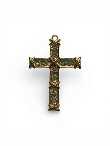 Pingente Cruz com Strass - Modelo 8