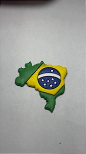 Aplique Emborrachado da Copa - Território Brasil