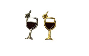 Pingente de taça resinado
