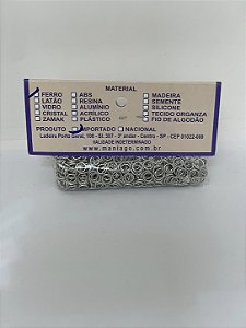 Argolinha de Metal cor Prata - 25g