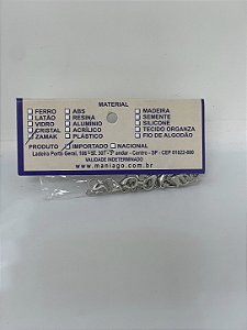 Fecho Lagosta N°12 - 20 peças